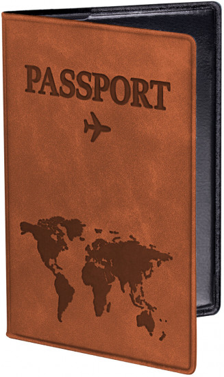 Обложка для паспорта «Passport Map»