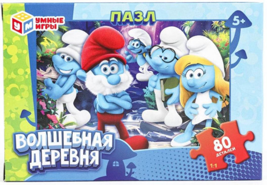 Пазл «Волшебная деревня»