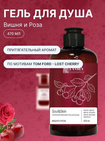 Гель для душа парфюмированный
