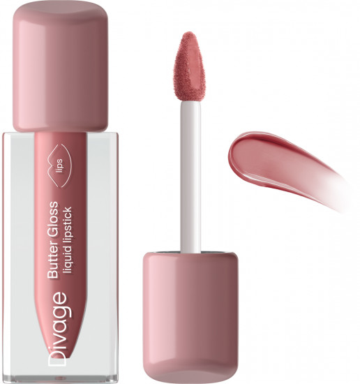 Помада для губ «Butter Gloss Liquid Lipstick», тон 02 Розовый нюд