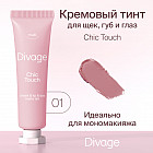 Тинт многофункциональный «Chic Touch Matte Tint», тон 01 Холодный розовый