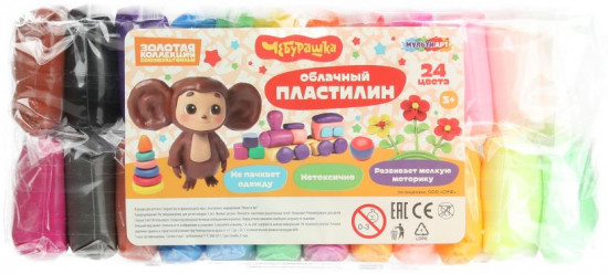 Пластилин «Чебурашка»