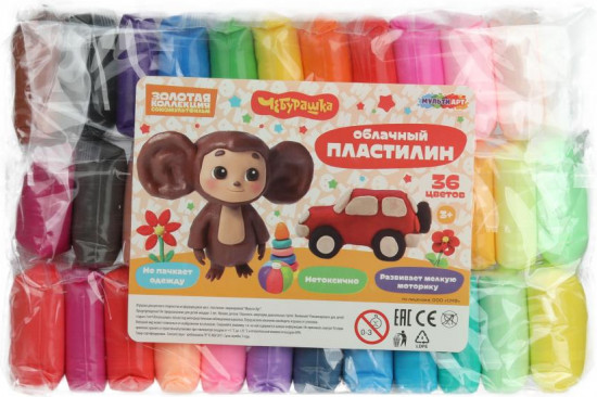 Пластилин «Чебурашка»