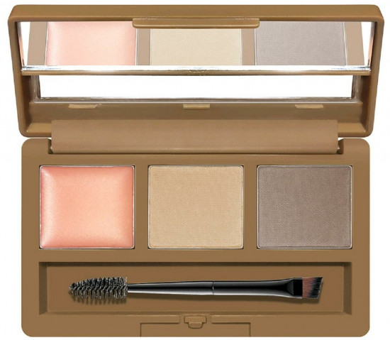 Набор для бровей с воском «Eyebrow Styling Kit 3 In 1», оттенок 01