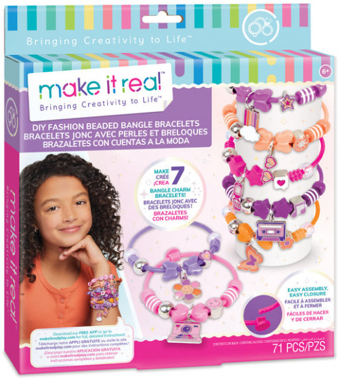 Набор для создания браслетов «Fashion Beaded Bangle Bracelets doll»
