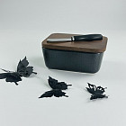 Масленка с крышкой и ножом «Blackwood»