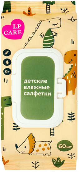 Салфетки влажные детские «Dinosaur»