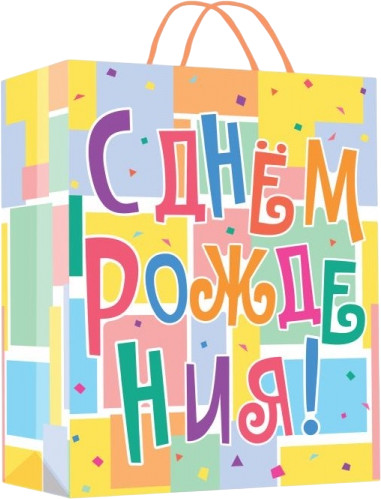 Пакет подарочный