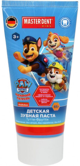 Зубная паста для детей «Щенячий патруль»
