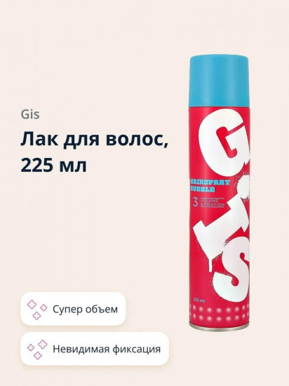 Лак для волос «Bubble. Супер объем и невидимая фиксация»