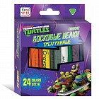 Восковые карандаши трехгранные, 24 цвета