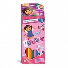 Карандаши цветные шестигранные, 12 цветов