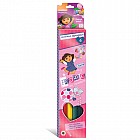 Карандаши цветные шестигранные, 6 цветов