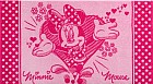 Полотенце махровое пестротканое "Minnie Love" (Cleanelly, 50х90)