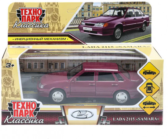 Модель металлическая «Lada-2115 Samara»