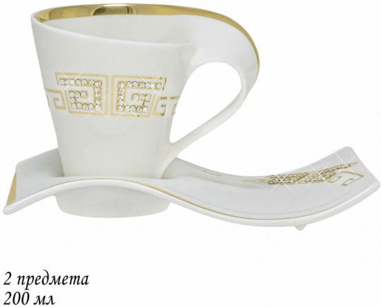 Чайная пара «Givenchi gold»