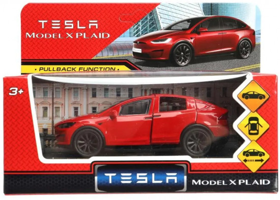 Металлическая модель «Tesla»