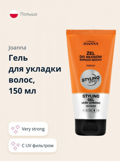 Гель для укладки волос «Very strong»