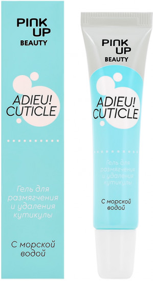 Гель для размягчения и удаления кутикулы с морской водой «Adieu! cuticle»