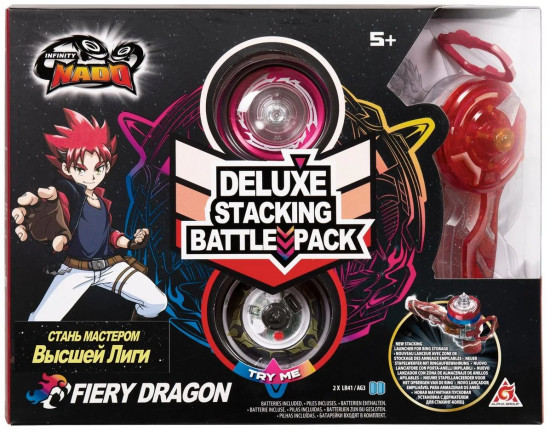 Набор волчков «Fiery Dragon Battle Pack»