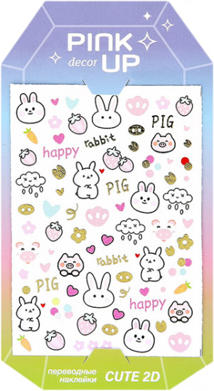Наклейки для ногтей 2D «Cute Collection»