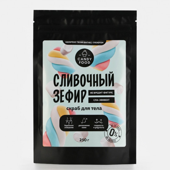 Скраб для тела «Сливочный зефир»
