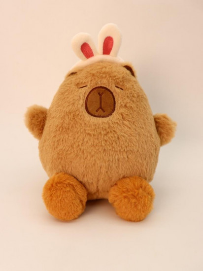 Игрушка мягкая «Capy hare hair band»
