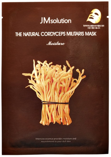 Маска тканевая для лица с экстрактом гриба кордицепса «The Natural Cordyceps Mask Moisture»