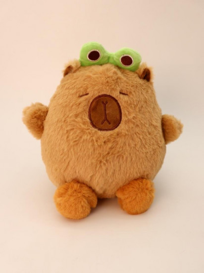 Игрушка мягкая «Capy frog hair band»
