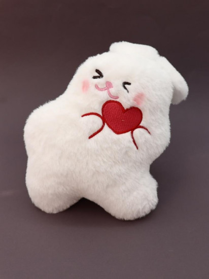 Игрушка мягкая «Crooked Rabbit with Heart»