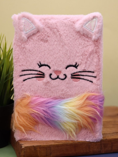 Блокнот плюшевый «Sleeping cat»