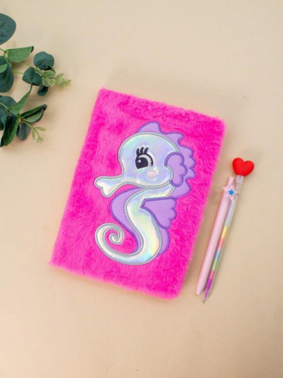 Блокнот плюшевый «Sea horse»