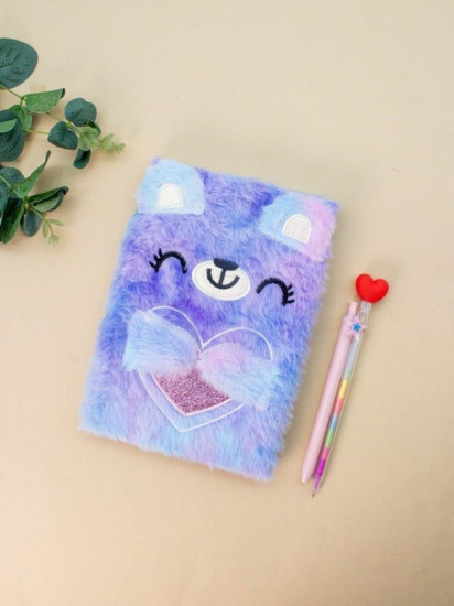 Блокнот плюшевый «Love mouse»