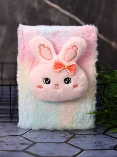 Блокнот плюшевый «Cute bunny»