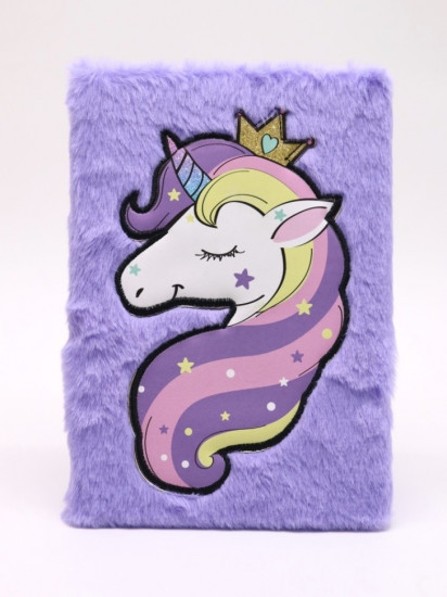 Блокнот плюшевый «Princess Unicorn»