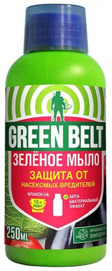 Зеленое мыло от насекомых-вредителей