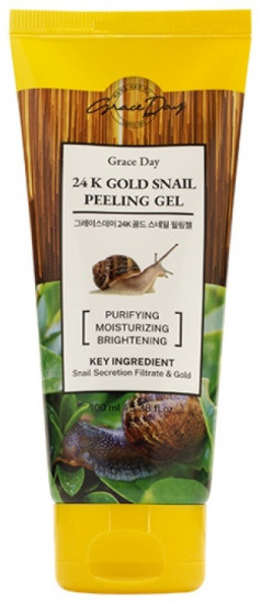 Пилинг для лица «24K Gold Snail Peeling Gel»