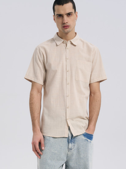 Рубашка мужская с коротким рукавом
