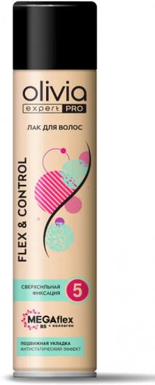 Лак для волос сверхсильной фиксации «Flex & Control»