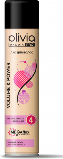 Лак для волос экстрасильной фиксации «Volume & power»