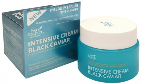 Крем для лица омолаживающий с экстрактом черной икры «Intensive Black Caviar Cream»