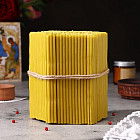 Набор свечей восковых медовых №100