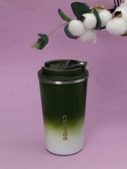 Термокружка с датчиком температуры «Сoffee gradient»