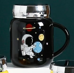 Кружка с крышкой «Space flight»