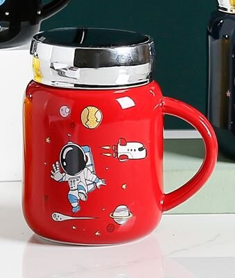 Кружка с крышкой «Space flight»