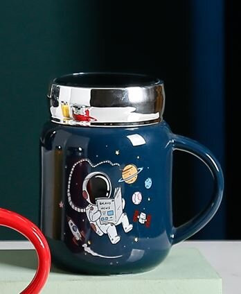 Кружка с крышкой «Space flight»
