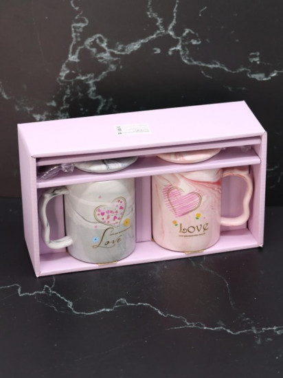 Набор кружек «Love you more than myself»