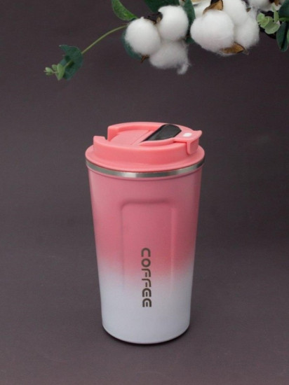 Термокружка с датчиком температуры «Сoffee gradient»