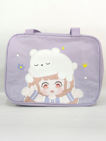 Термокосметичка «Anime girl and bear»