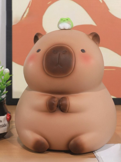 Копилка «Big capybara frog friend»